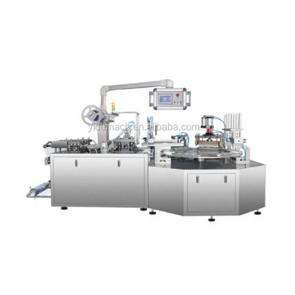 Rotatory type paper card blister packing machine 01